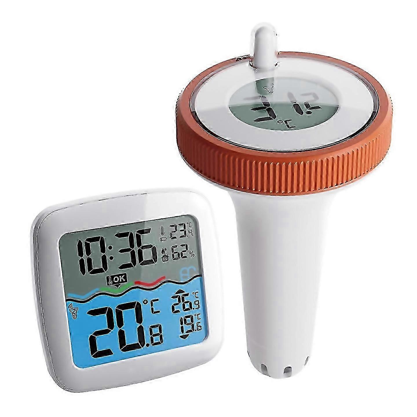 Pool Thermometer Wireless Floating For Swimming Pool Fish Tank