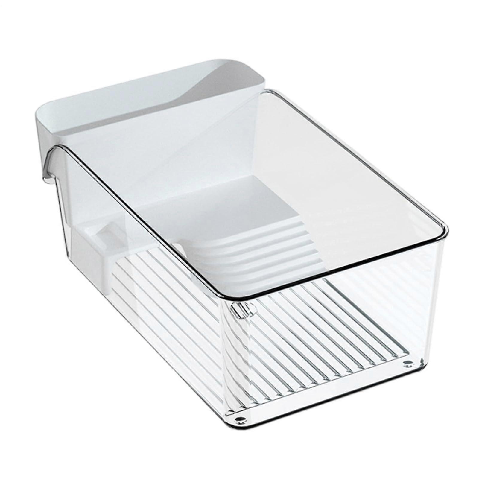 Turtle Habitat Transparent Reptile Tank, Terrace Fence Decor, Easy Setup For Small Turtles