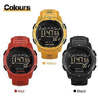 Men Digital Watch Men's Sports Watches Dual Time Pedometer Alarm Clock Waterproof 50M Digital Watch Military Clock