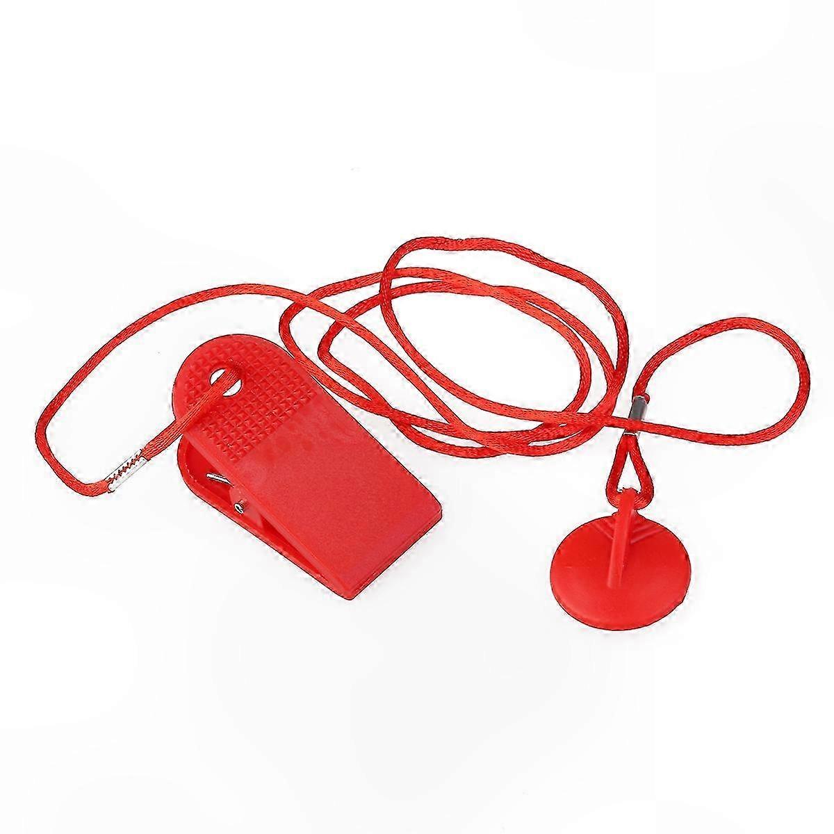 Emergency Stop Key for Treadmills with Magnetic Lock Feature