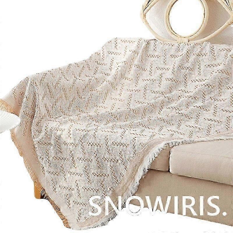 Nordic Sofa Towel Simple Solid Color Sofa Cover Sofa Cover Non-slip...