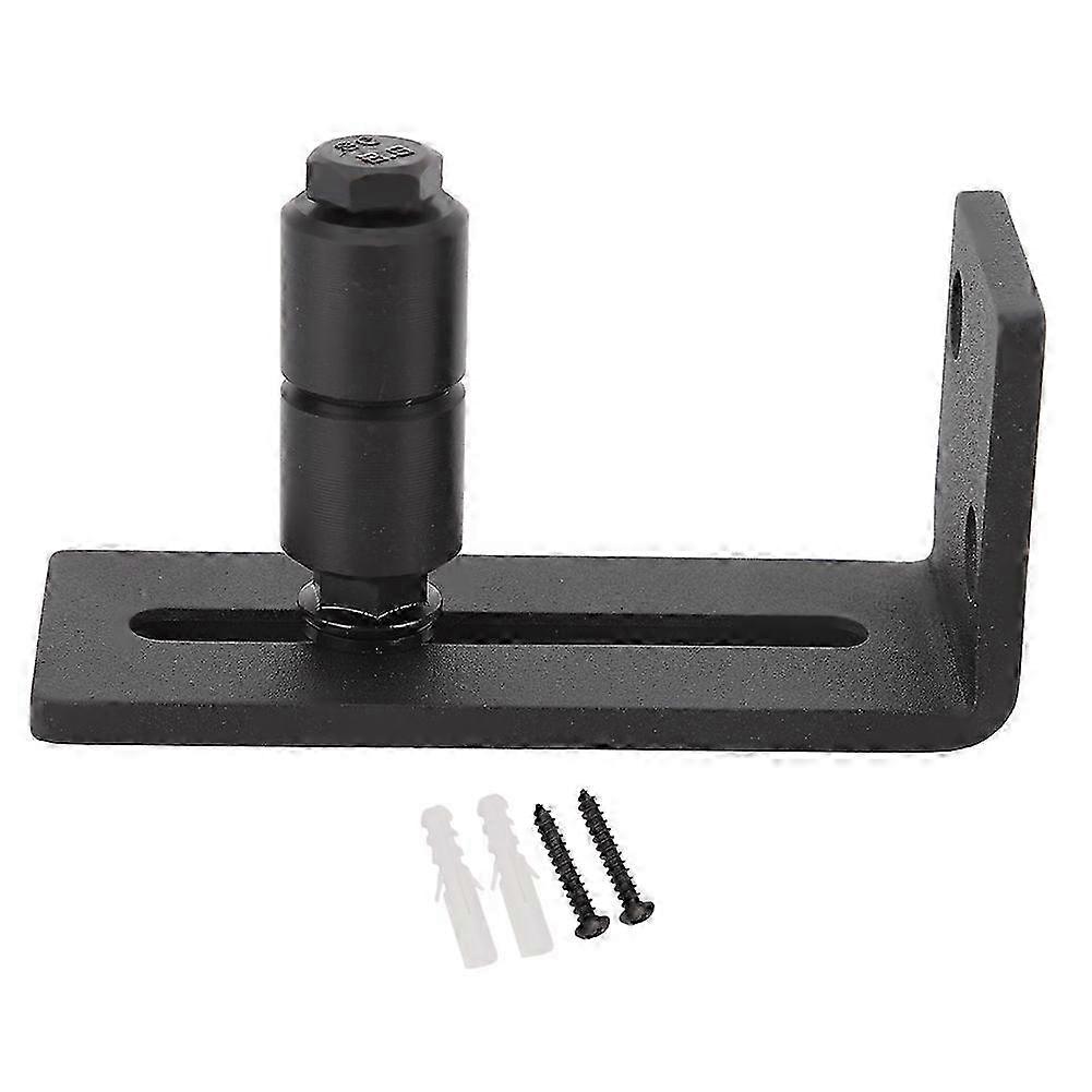 Adjustable Sliding Floor Guide for Barn Door Hardware Accessory (Heighten Single Roller)--style3549