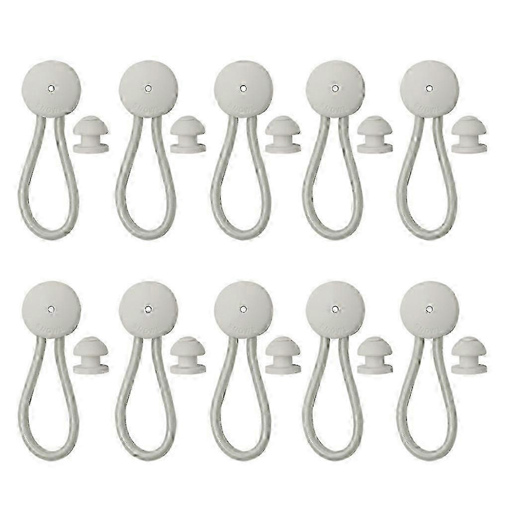 Corda elastica antiscivolo con chiusura Stayput per barche e auto - Bianco