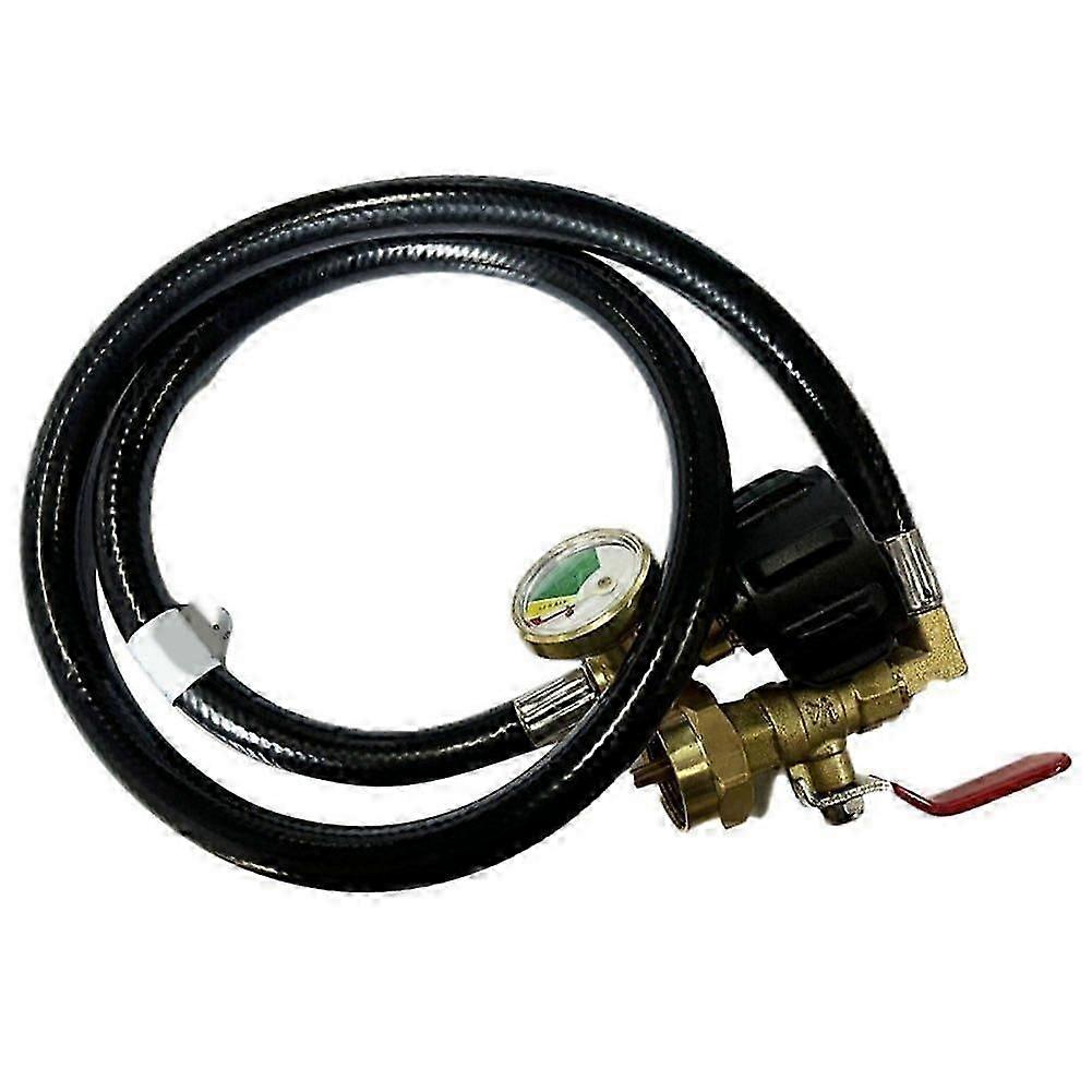 2025 Latest Model Flexible Propane Refill Adapter Hose Kit for Convenient Propane Refilling