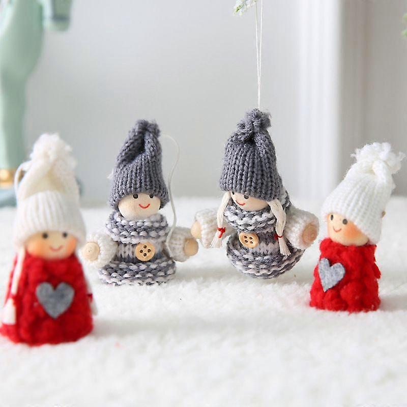 Christmas Ornaments Felt  Tree Hanging Decorations Desktop Display