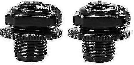 كاياك صمام الهواء صمام قبعات برغي صمام حزمة من 2 استبدال عالمي صالح صمام الهواء للقوارب القابلة للنفخ ، مراتب الهواء ، قارب الصيد SZRH A-S