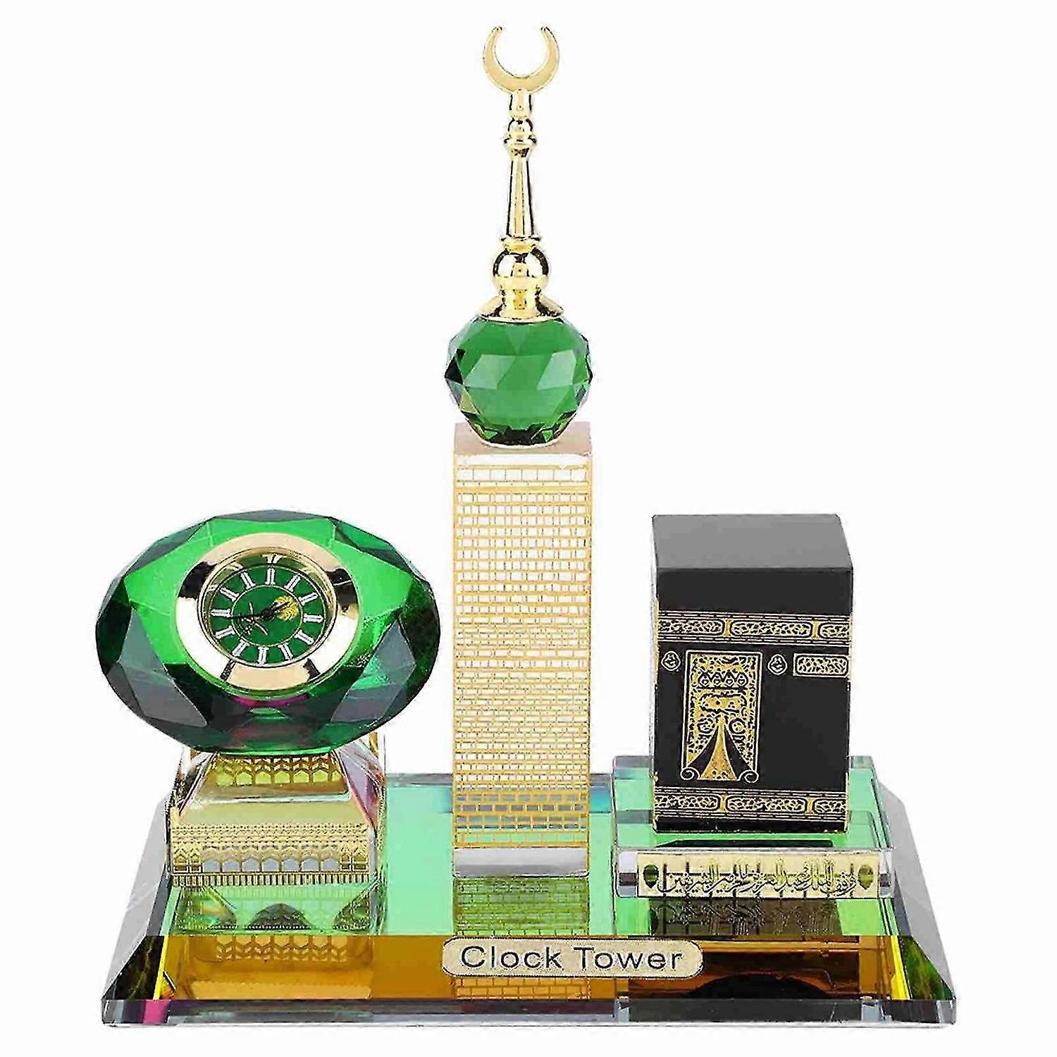 2025 Latest Model Muslim Kaaba Clock Tower Model Islamic Architecture