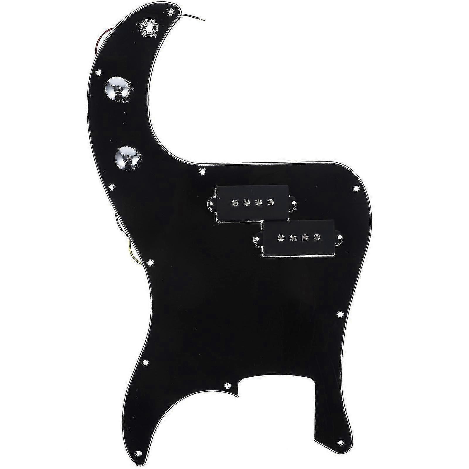 Elbasgitarrer Prewired Loaded Pickguard Jazz Bas Pick Precision Bas Plektrumskydd