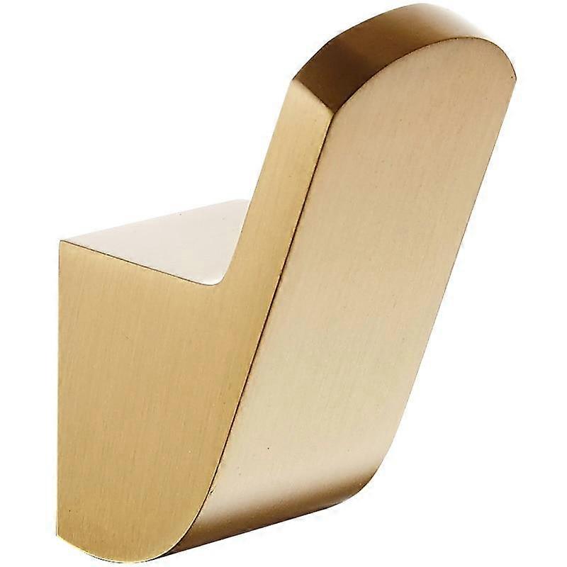 5pcs Thicken Brass Material Copper Brushed Robe Hooks