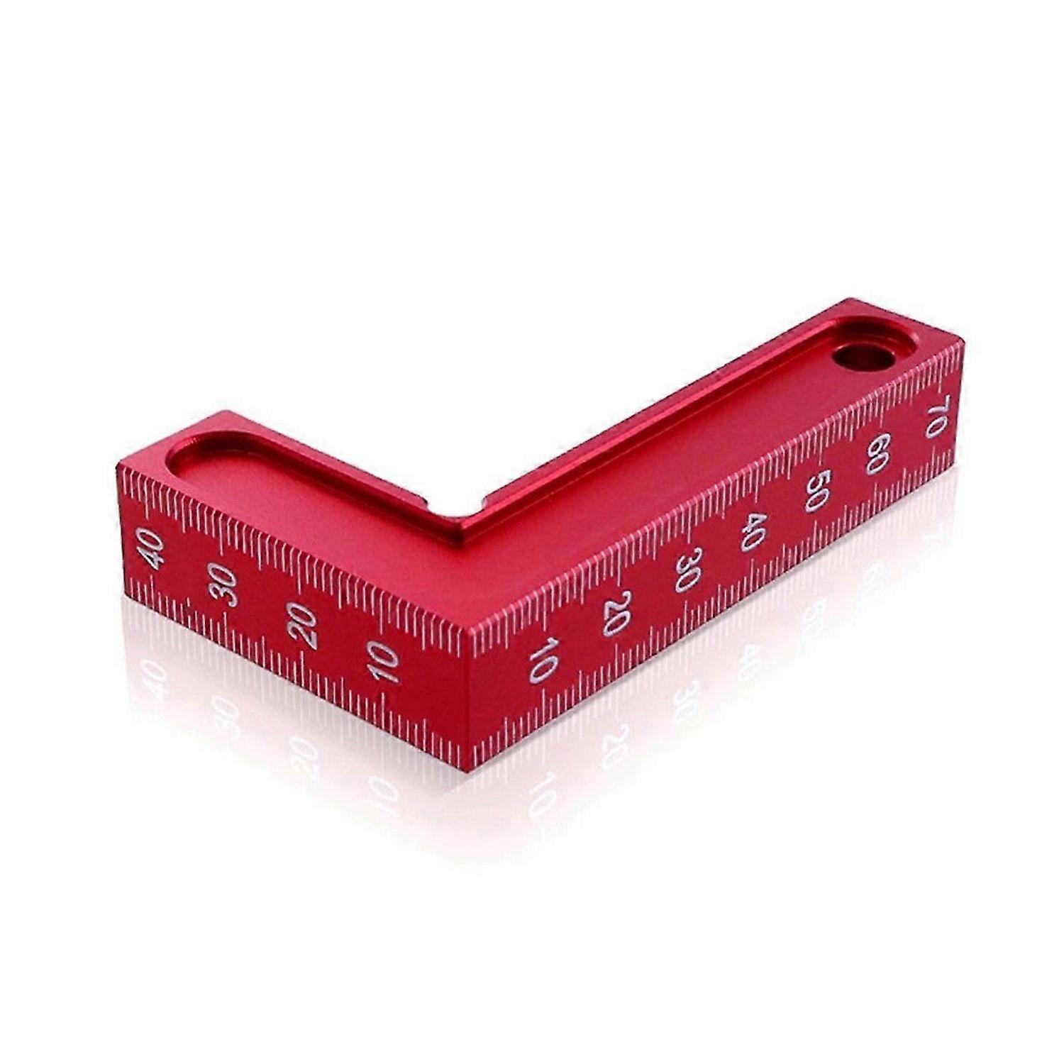 L-Shaped Square Small Graduated Right-Angle Positioning Ruler Scriber