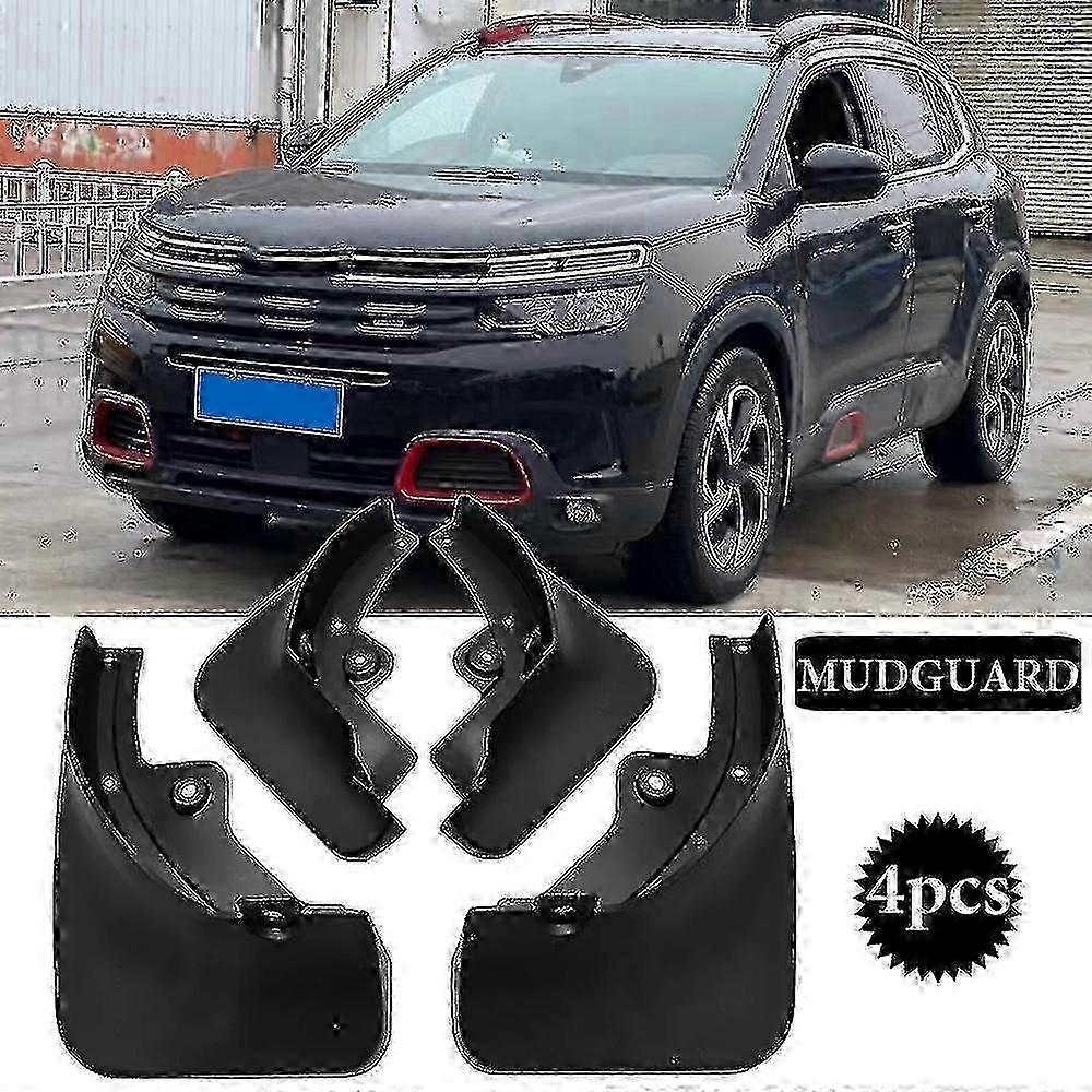 Mud Flaps for Citroen C5 Aircross 2017-2020 | Durable ABS Plastic Splash Guards 2025