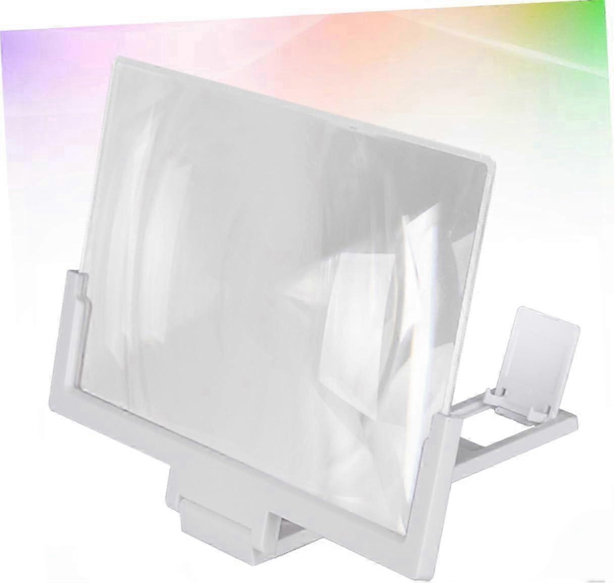 2pcs 8-14 Inches Phone Screen Magnifier 3D Video Amplifier Folding Rack for and Elderly 2025