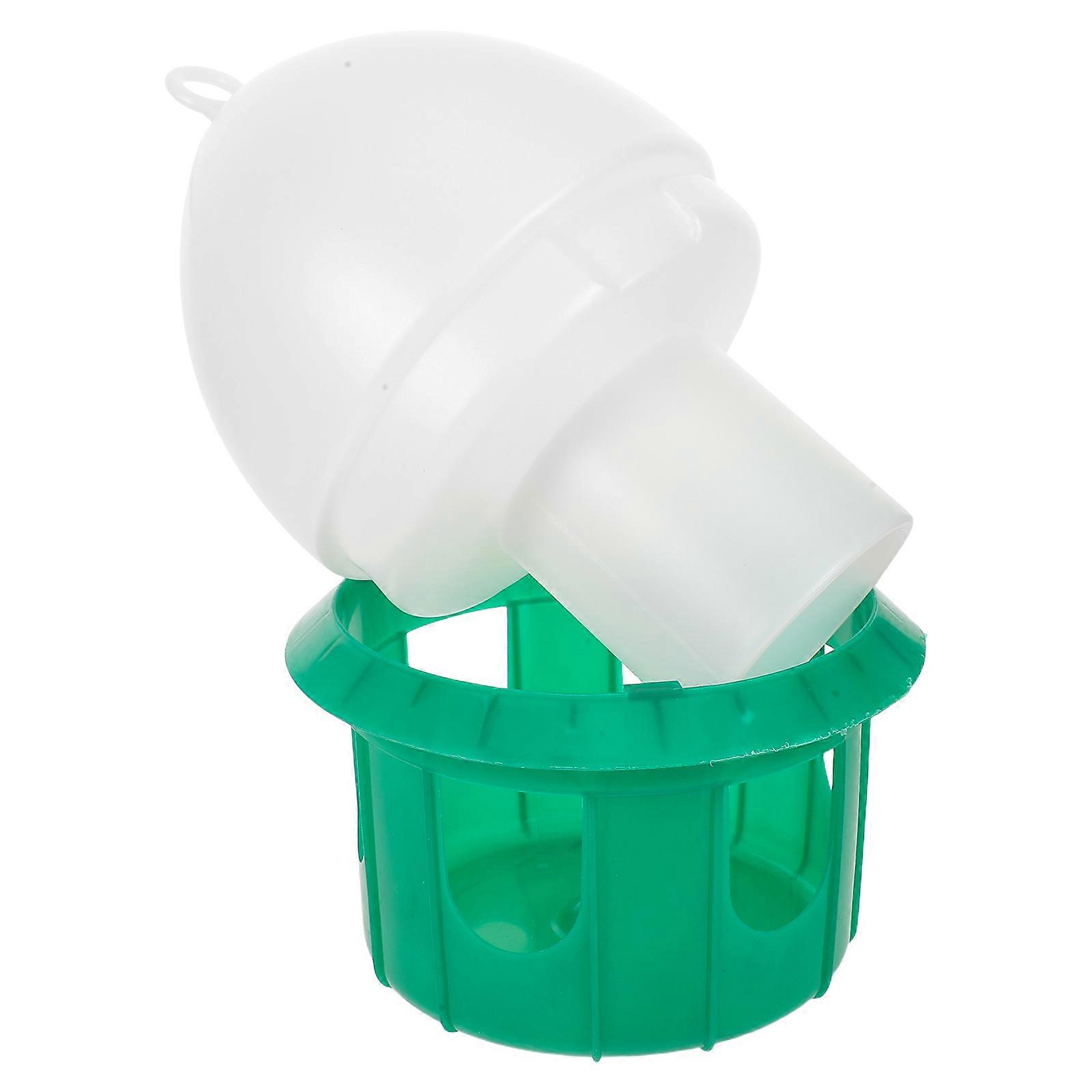 Bird Cage Water Feeder: 4L Capacity Hydration Solution For Lovebirds Cockatiels Parrots With Transparent Design For Easy Monitoring 1Set
