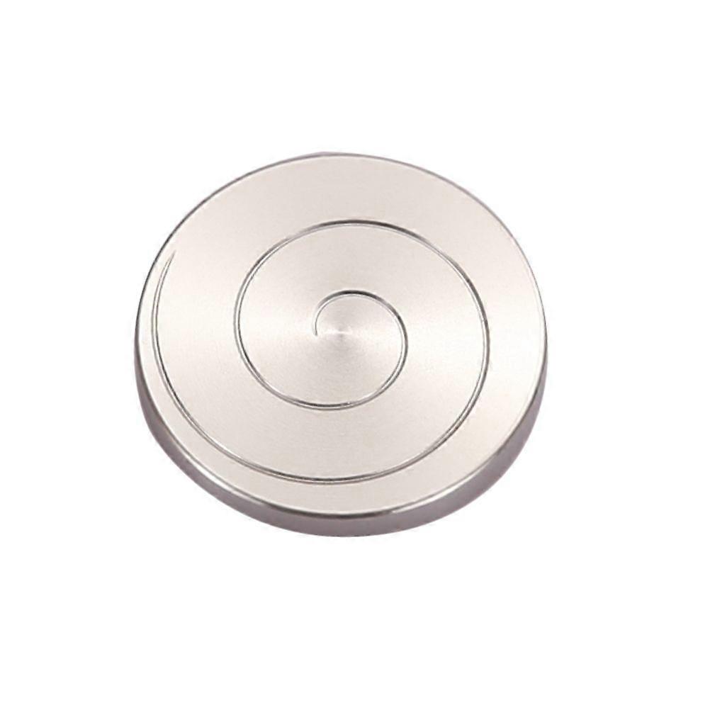 Spinning Desk Toy Metal Flowing Spiral Coin Decompression Desktop Coin