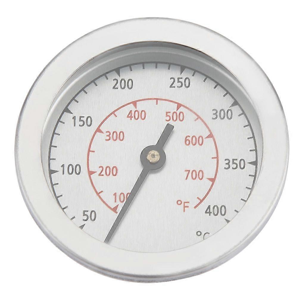 100~700 BBQ Grill Thermometer Temperature Gauge Analog Dial Double Scale