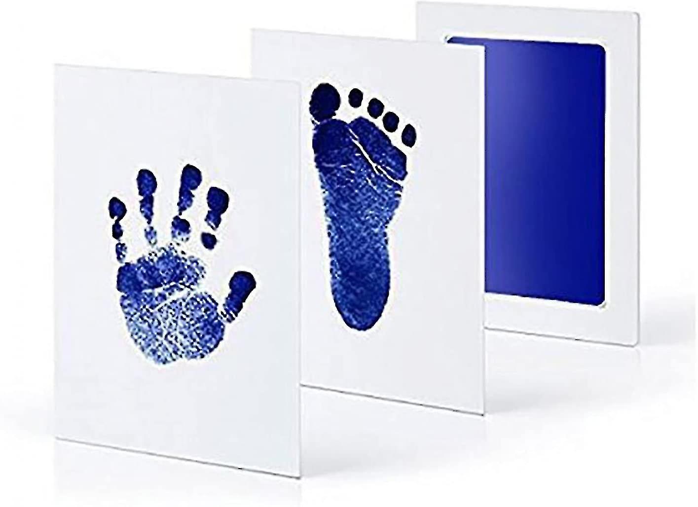 Ink Pad For Baby Footprints Handprint Pet Paw Print Retains Create Keepsake Stamp