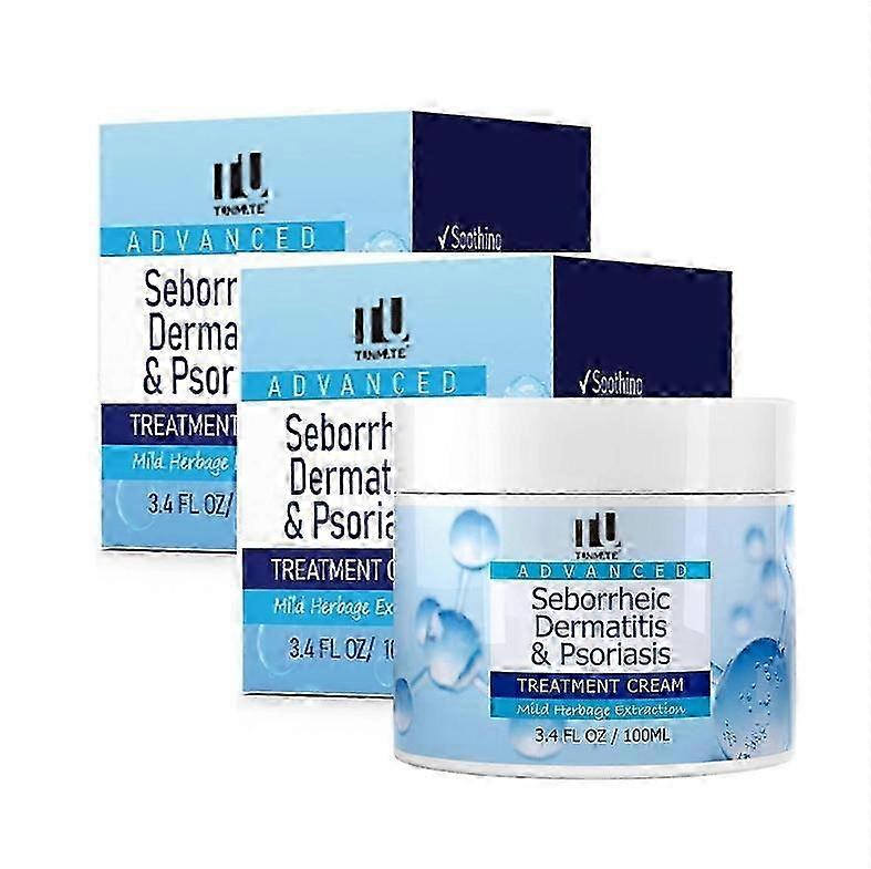 1-5x Seborrheic Dermatitis Cream, Anti Fungal Shampoo, Scalp Treatment for Psoriasis, Folliculitis, Dry Scalp, Anti-Itch, Sooth