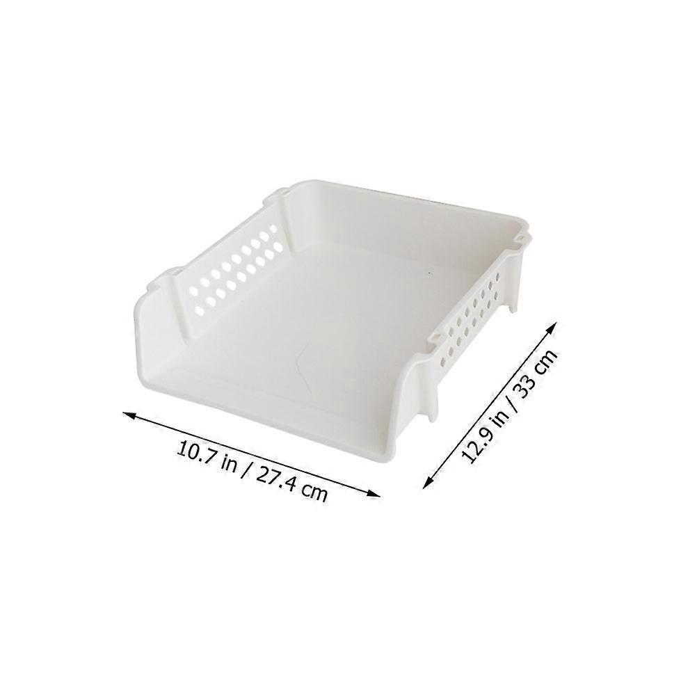 Plastic File Holder for Storage Use Office File Storage Rack
