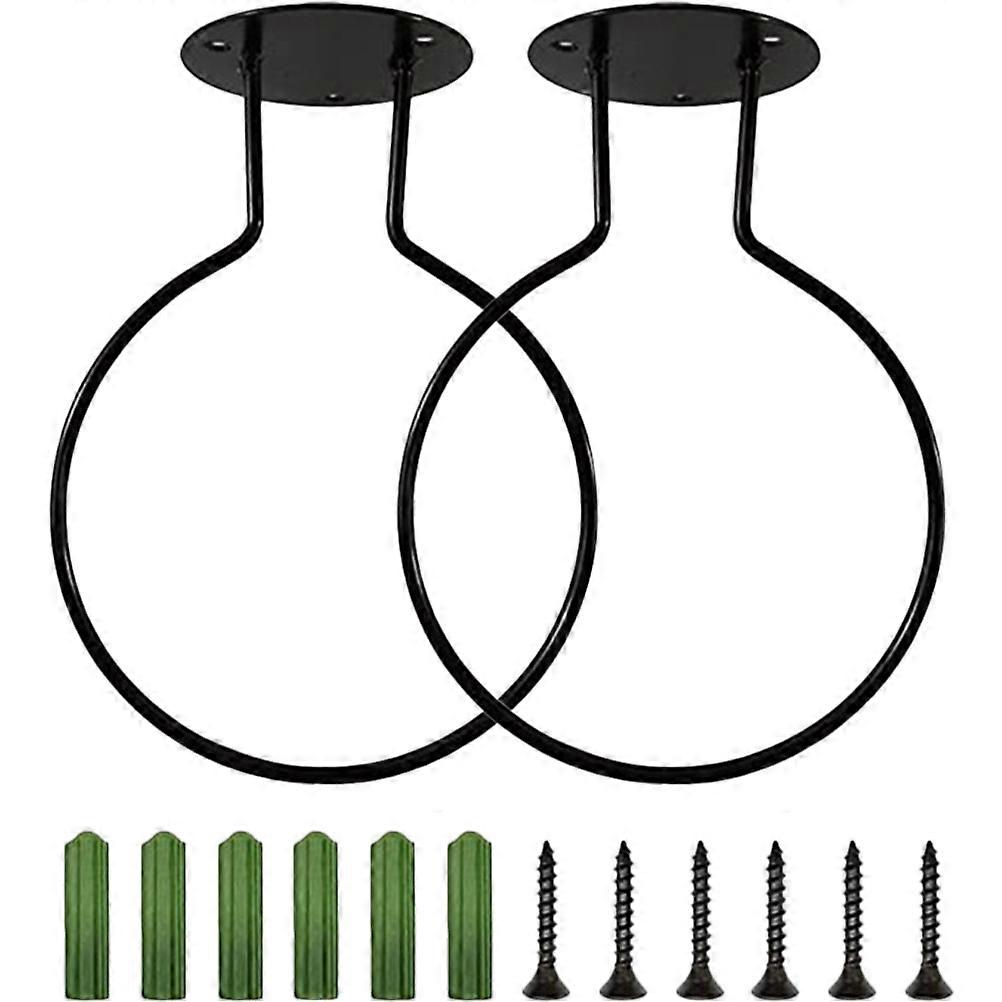 Basketball Display Mounted Ball Storage Home Living Room Black Iron Multi-Function 1 Set
