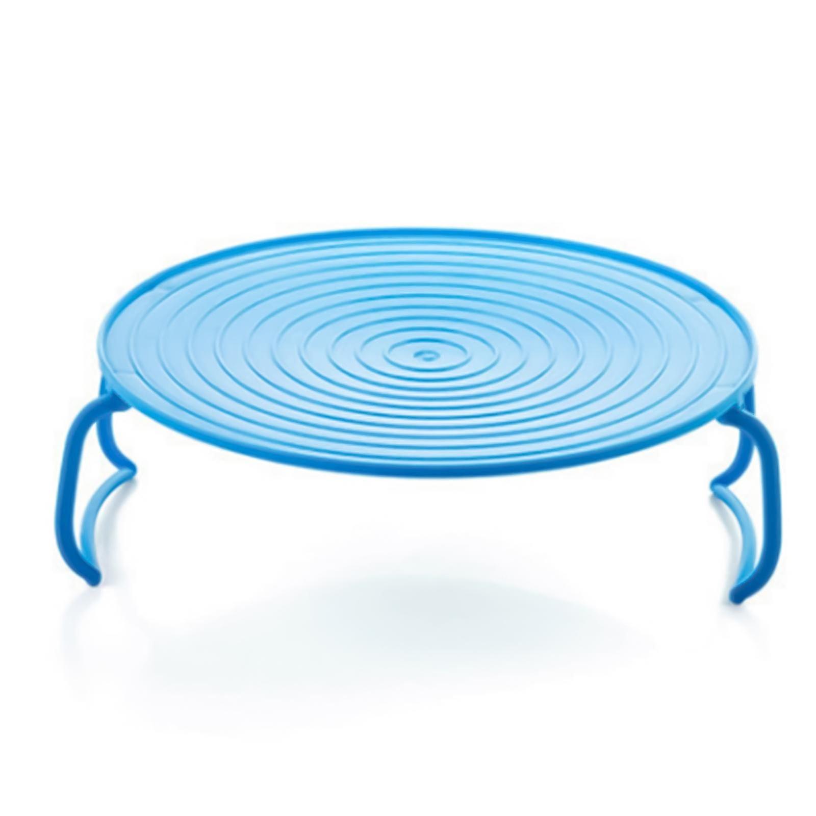 Easy To Use Microwave Food Heating Tray Practical Heating Rack Plate Microwave Oven Tray Stacker Heating Tray Red