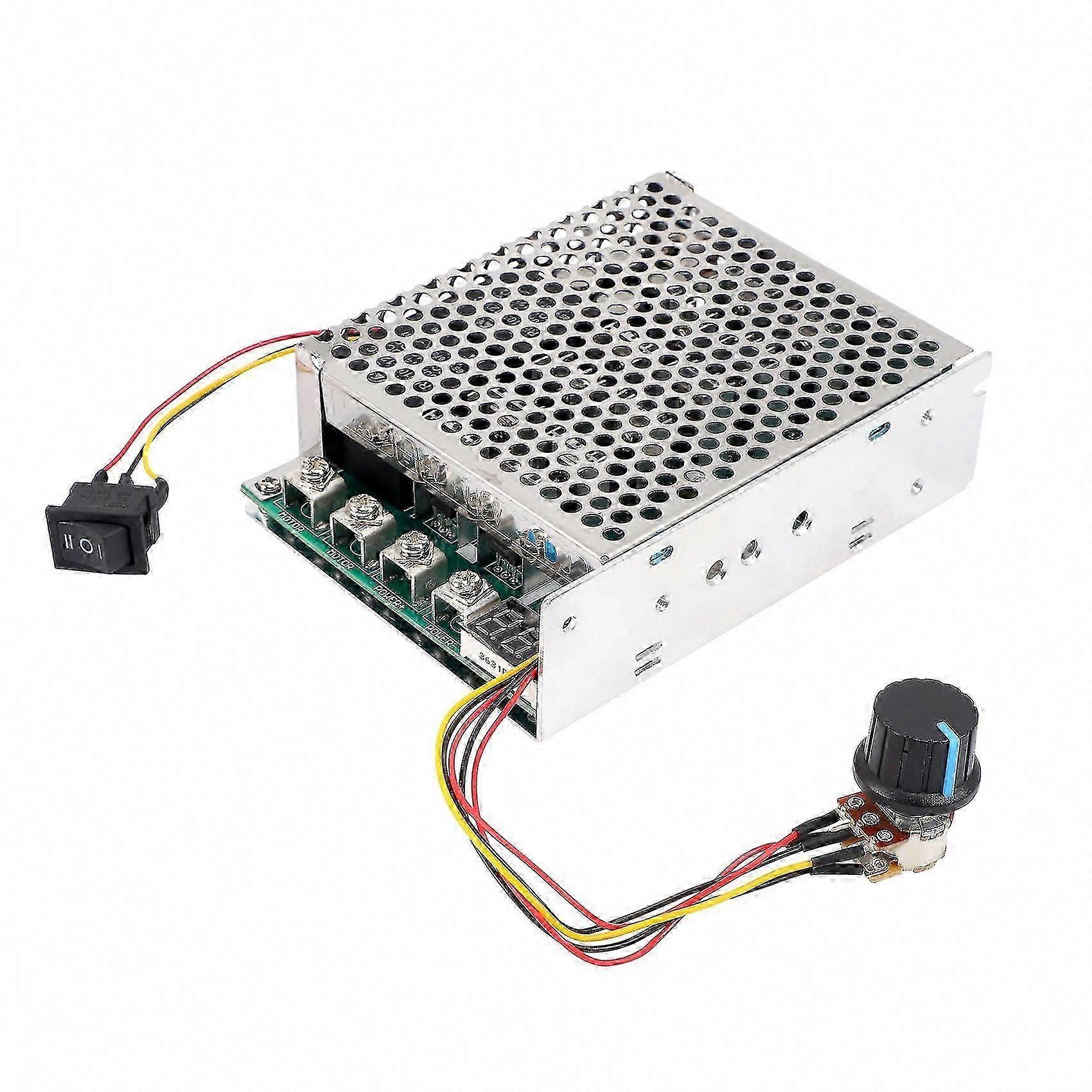 DC 10-55V 100A 3000W PWM Motor Speed Controller Reversible Forward Reverse Control