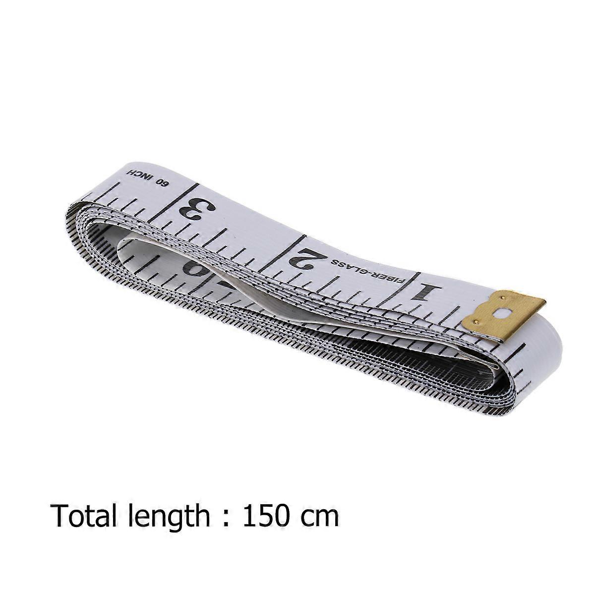 Pattern Making Ruler Sewing Measure Tool for Flat and Curved Surfaces 150 x 2cm White 1Pcs