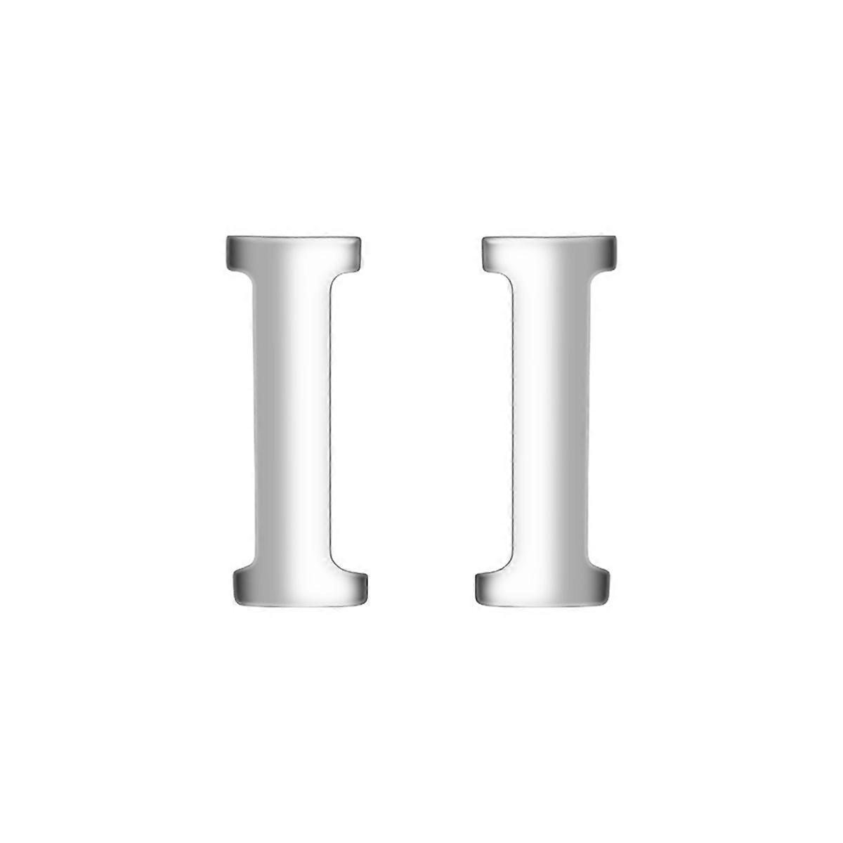 Middle Door Inner Handle Button Trim Sticker for Silver