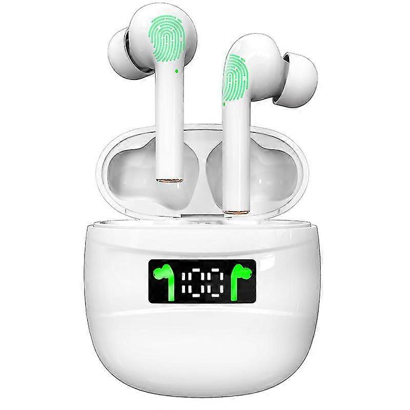 Kabellose Bluetooth-Kopfhörer, Sports Wireless Anc Noise Cancelling Kopfhörer (weiß)