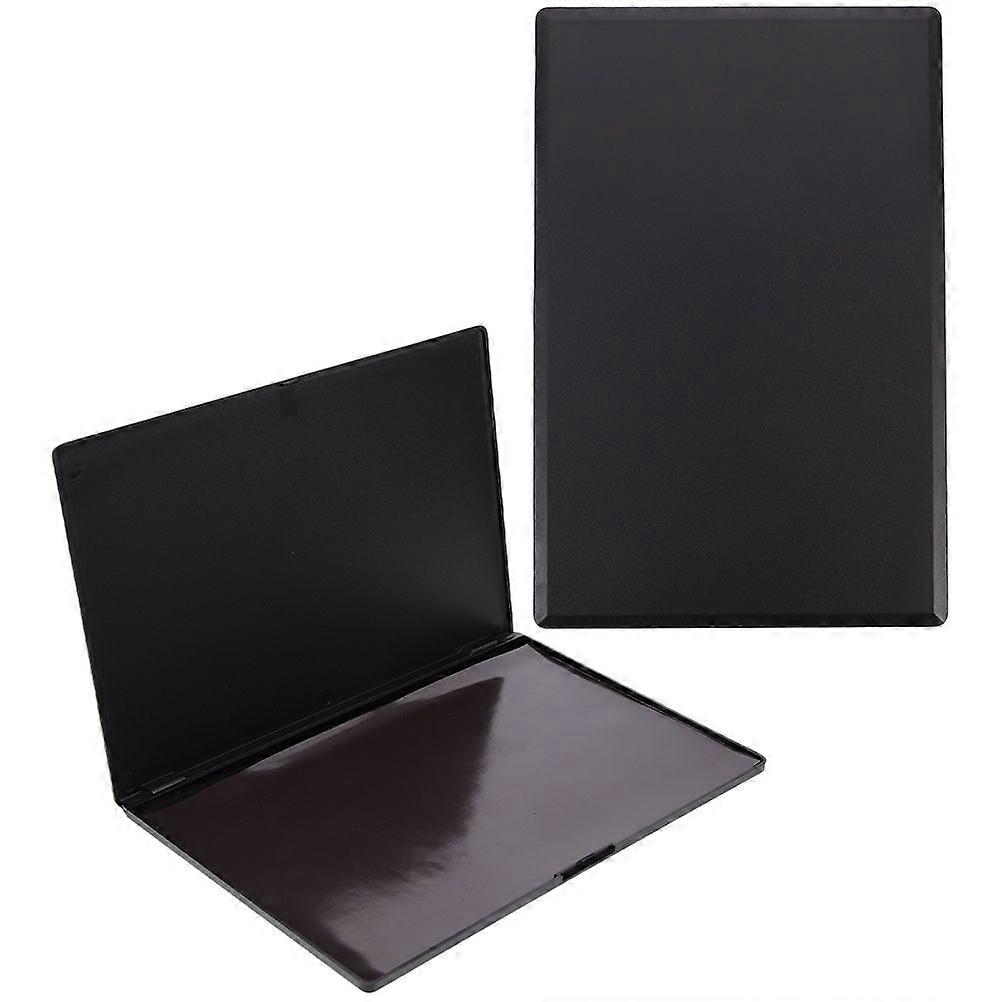 2Pcs Empty Eyeshadow Pallet Plastic Empty Blusher Tray Magnetic Eyeshadow Tray Eyeshadow Holder