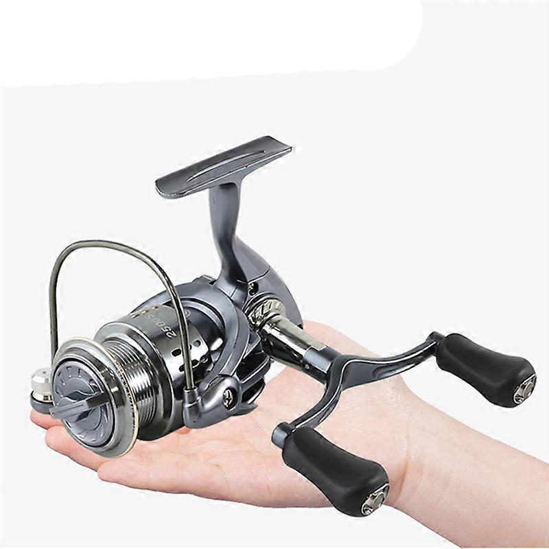 Reel Fishing 2000 5.2:1 Reel Double Handle Grip