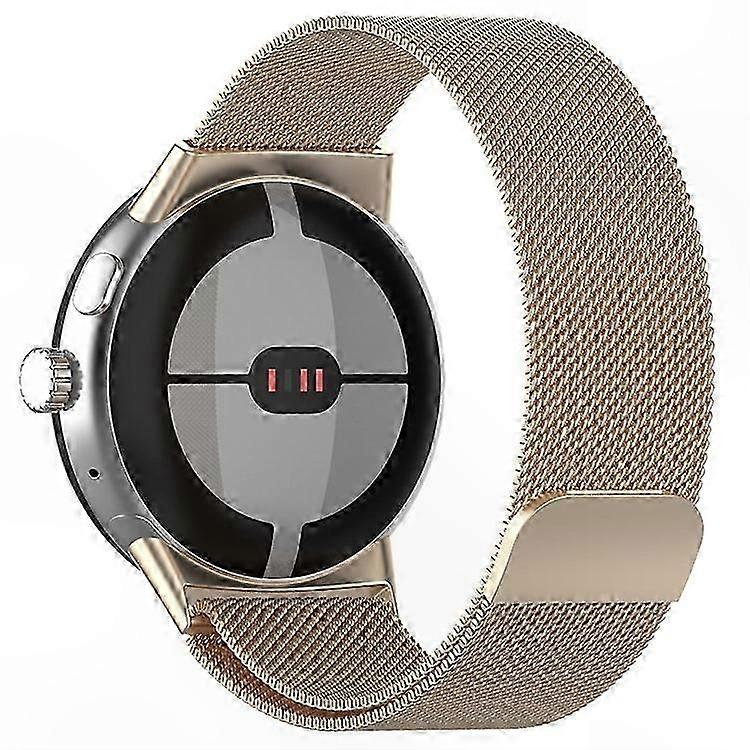 Metal Milanese Loop Band for 41mm Smartwatches, Adjustable Mesh Strap for Pixel Watch Models