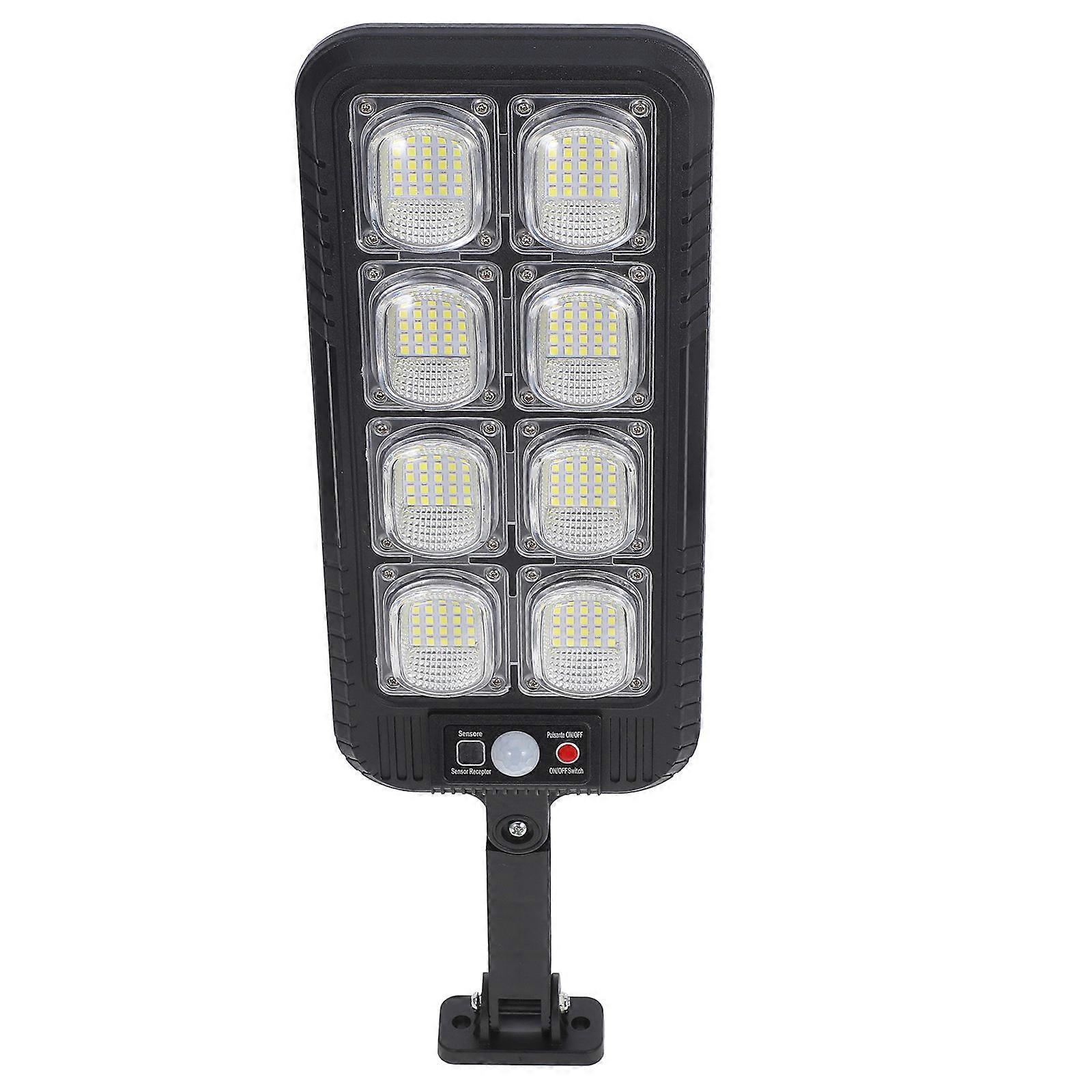 Solar Street Light Outdoor Lights Solar Powered Motion Sensor Remote Control High Brightness LED Waterproof Security Lighting 1Set