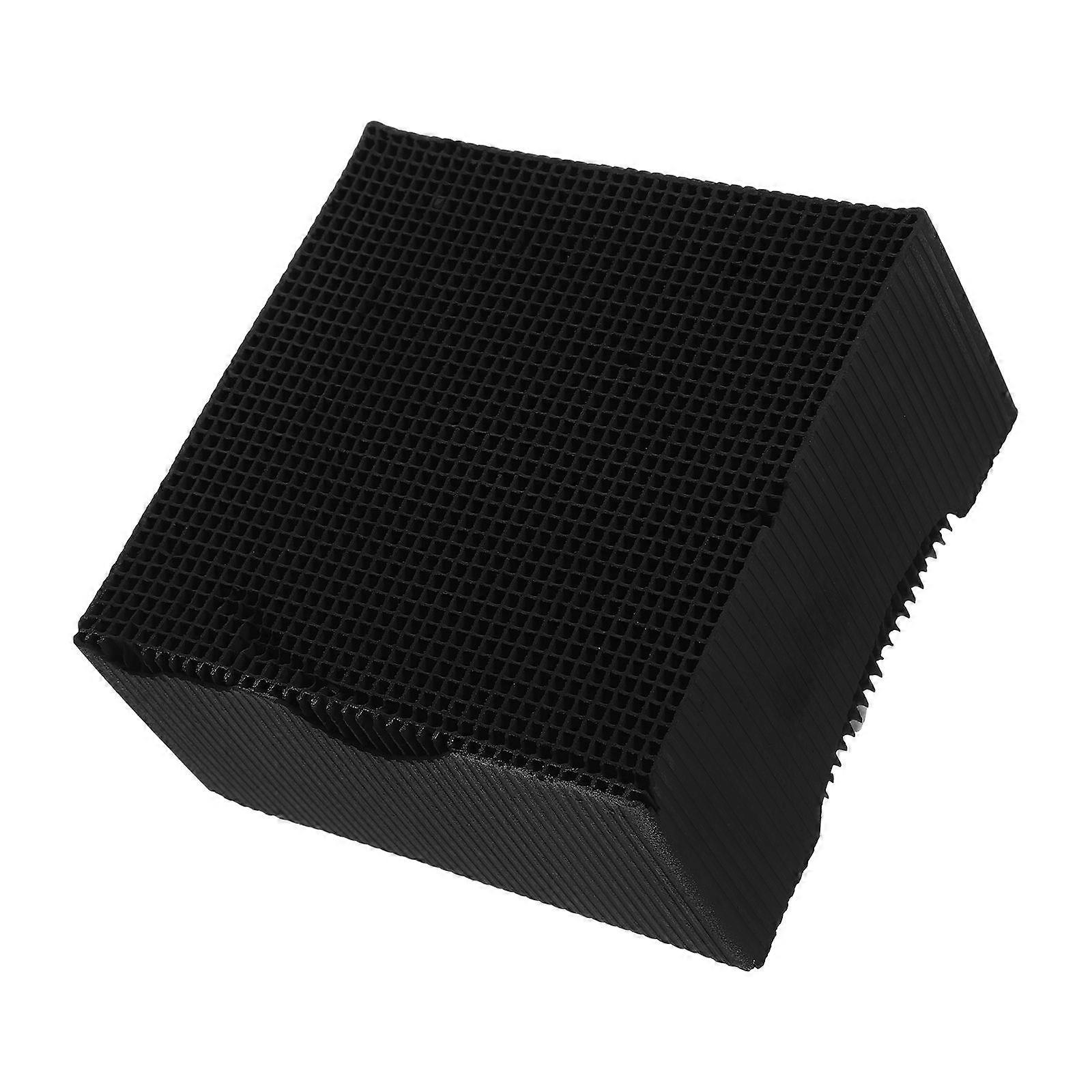 Aquarium Filter Cube Activated Charcoal Tank Water Filtration Tool Active Carbon Material 3.93X3.93X1.97IN 1Pack