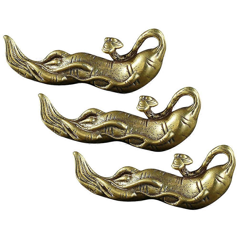 Brass Craft Ginseng Ornament for Tabletop Decoration 9Pcs Set