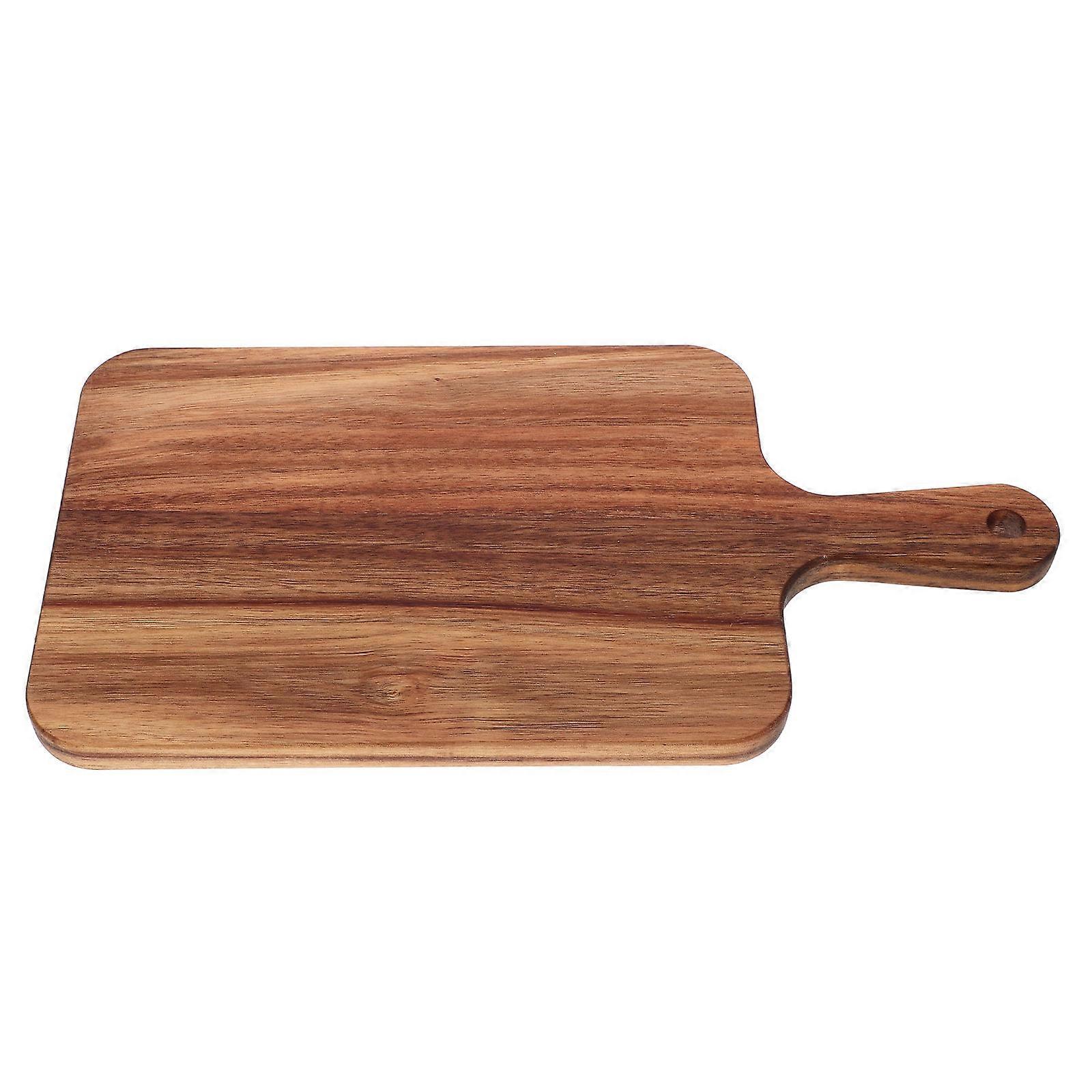Wooden Cutting Board Chopping Board for Kitchen 4Pcs with Handle