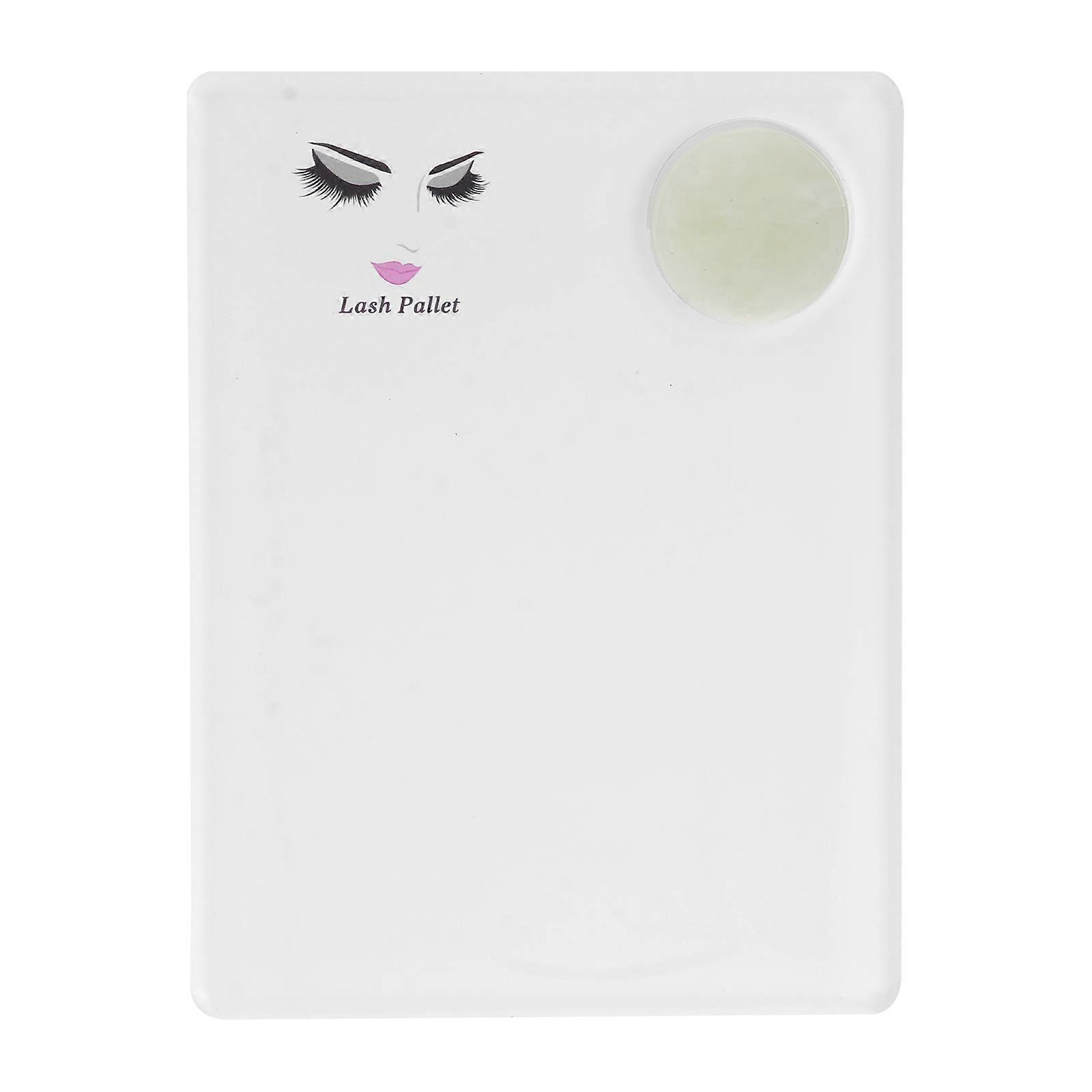 White False Lash Grafting Pallet Eyelash Extension 4Pcs Set