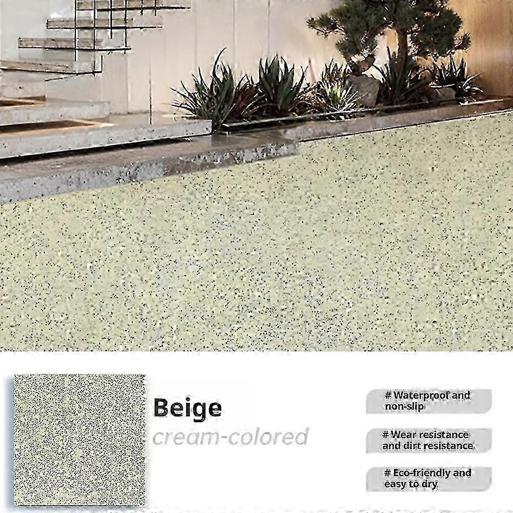 High-Gloss Marble Effect Self-leveling Floor Coating Garage Waterproof Paint