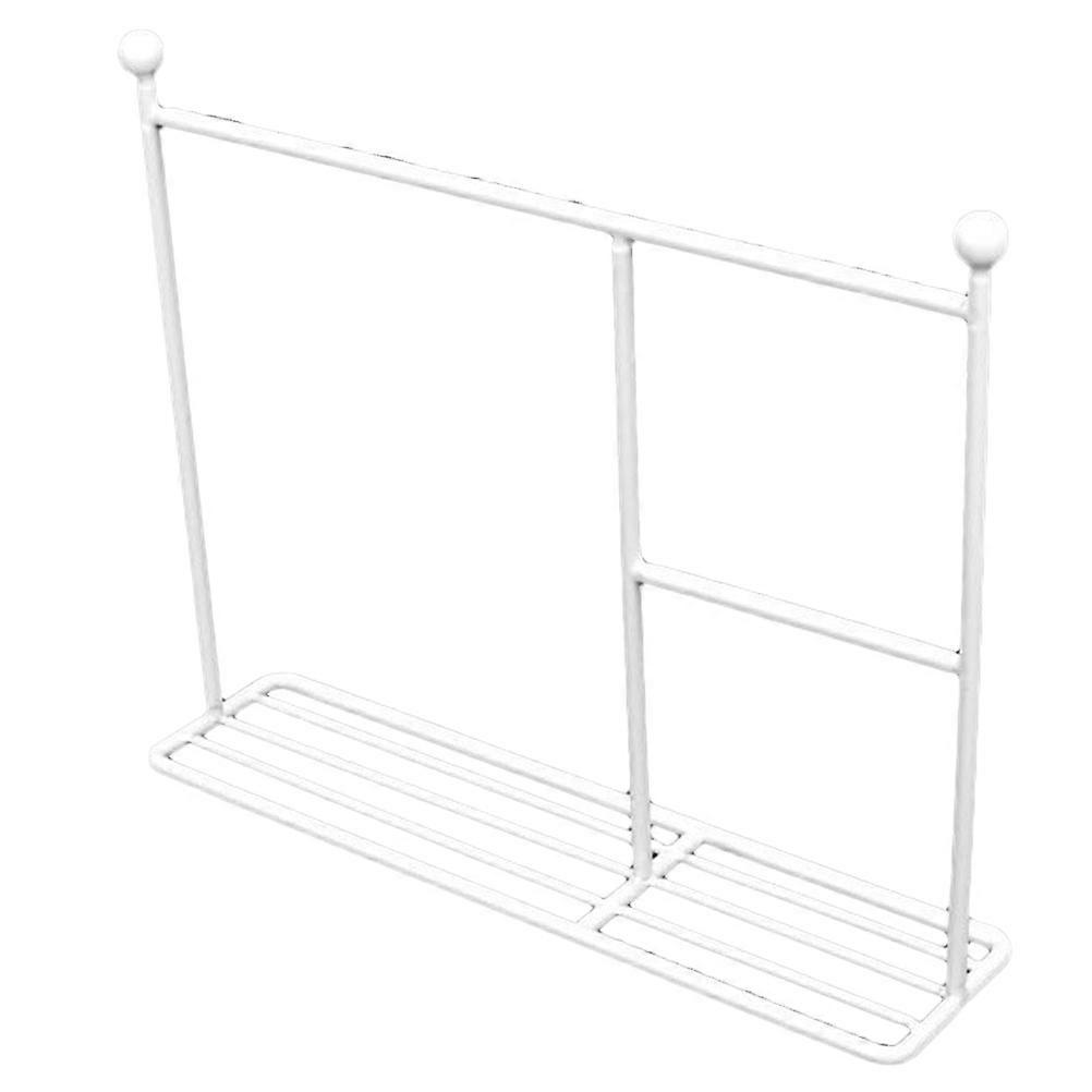 Doll Clothes Display Rack Doll Garment Rack for Storage 2Pcs White