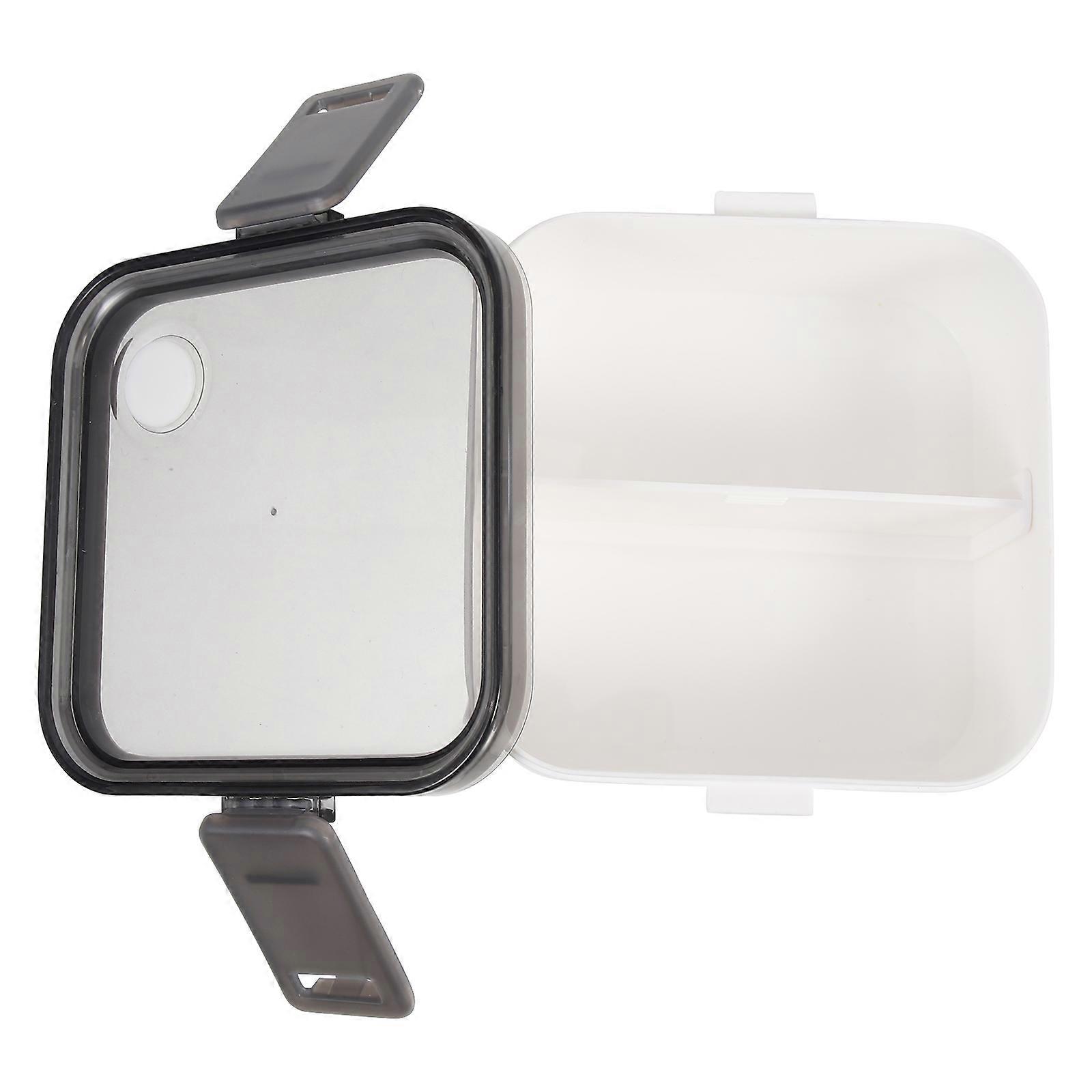 Square Lunch Container Microwavable Bowls With Lids Storing Food 1Pcs