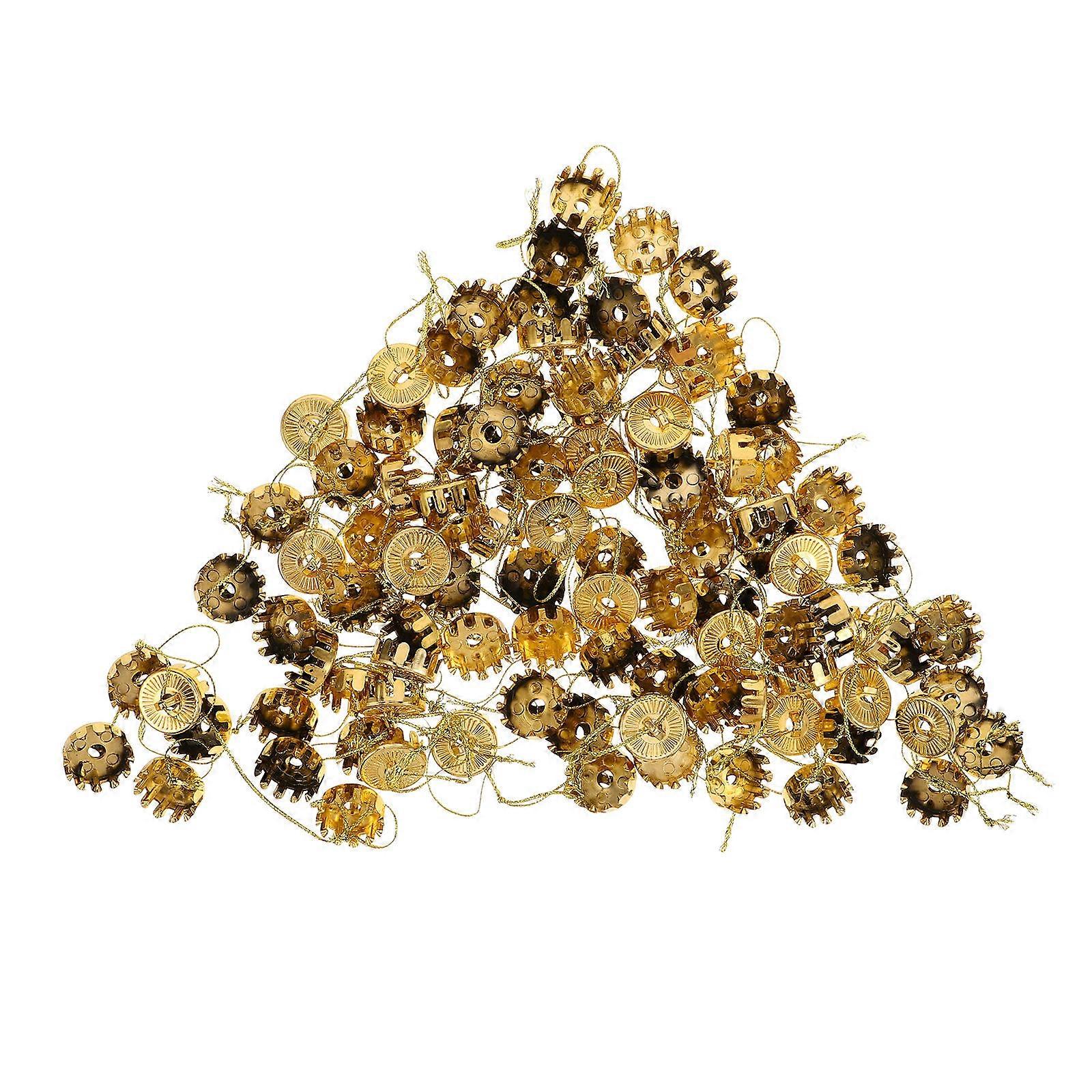 Ornament Cap Holders Plastic Set for Christmas Tree 500Pcs