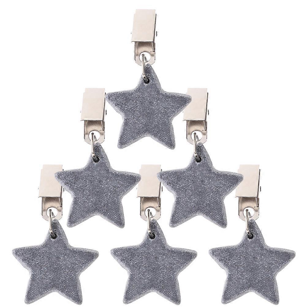Stone Tablecloth Weights with Clip for Picnic Stability 12Pcs