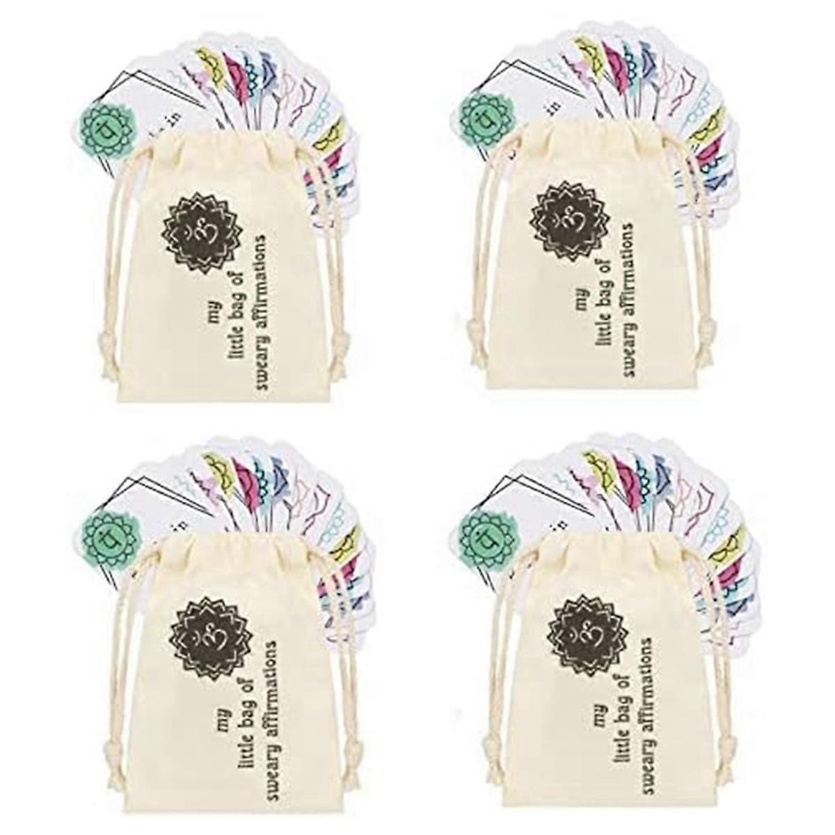 Latest Funny Affirmation Card Gift, 64Pc Sweary Affirmation Card