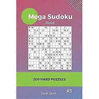 Mega Sudoku - 200 schwere Rätsel 16x16 Band 3