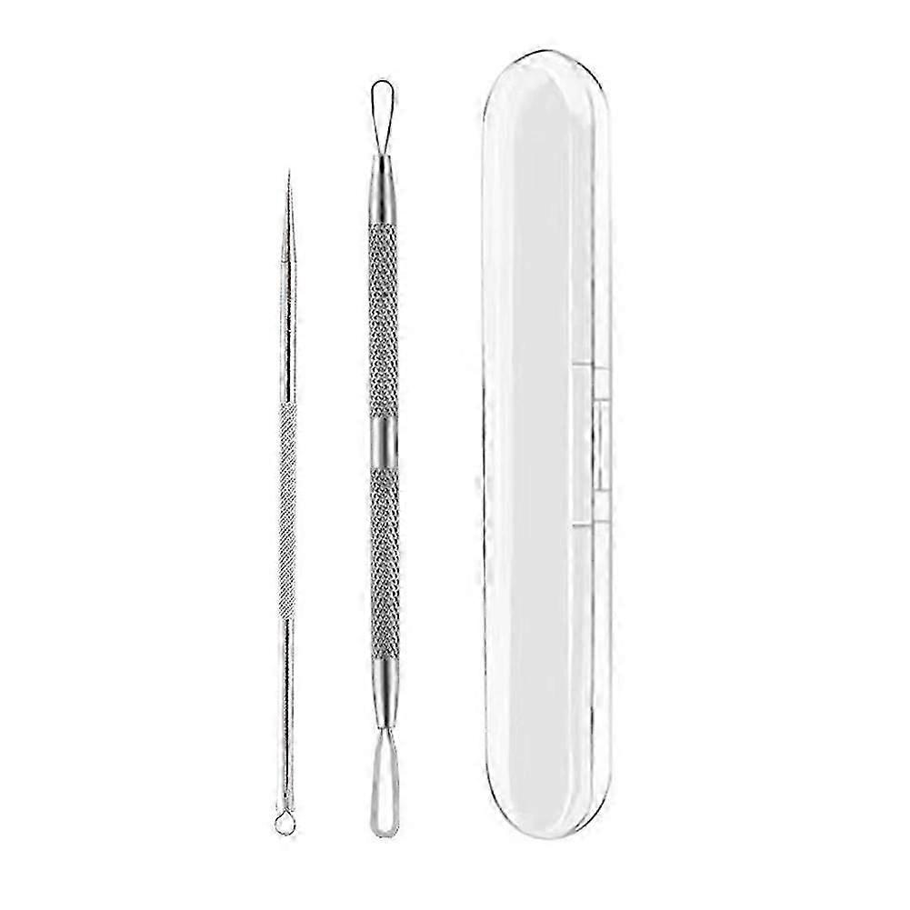 Blackhead Remover Comedone Extractor,2 PCS Pimple Popper Tool, Pimple Comedone