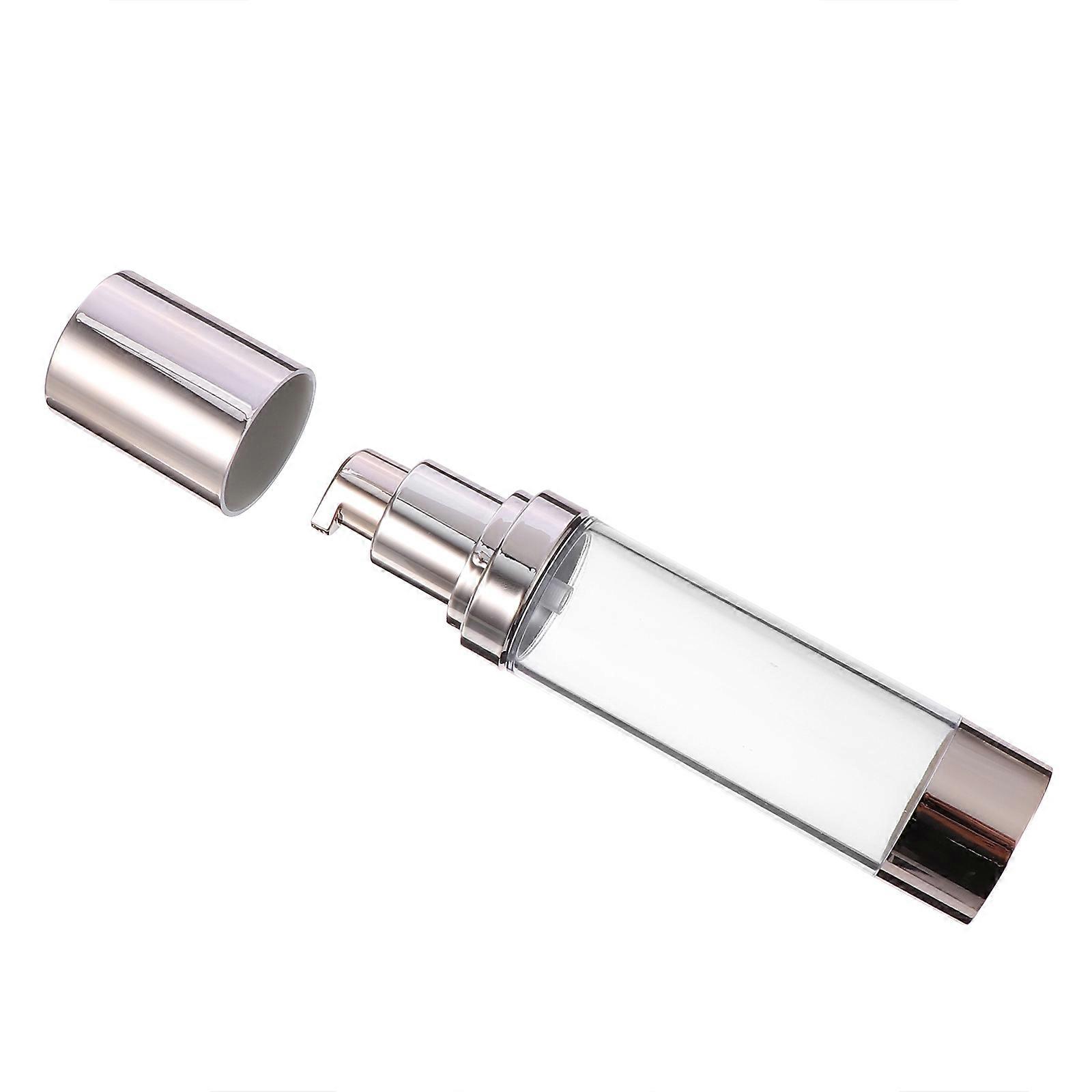 Golden Cosmetic Pump Bottle for Storage Use 6Pcs Refillable Bottles