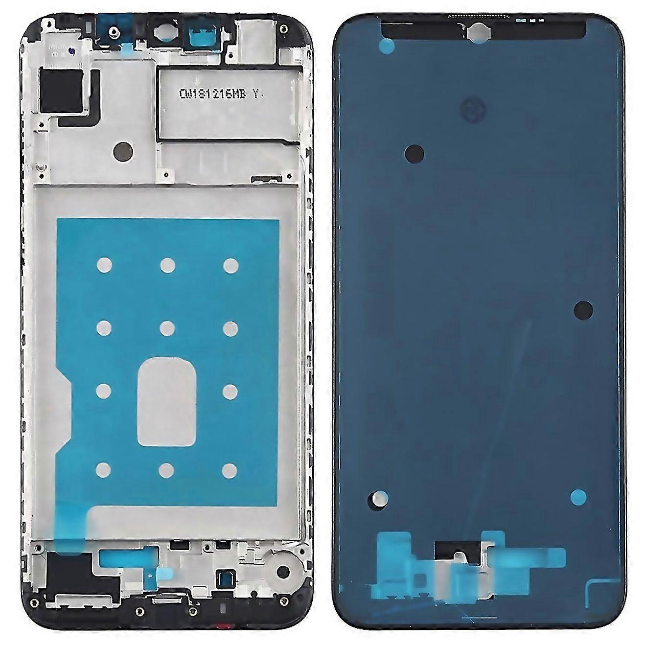 For Front Housing Lcd Frame Bezel Plate For Huawei Y7 2019black