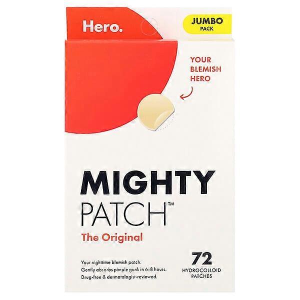 Hero Cosmetics, Mighty PatchÃÂ¢ÃÂÃÂ¢, 72 Hydrocolloid Patches