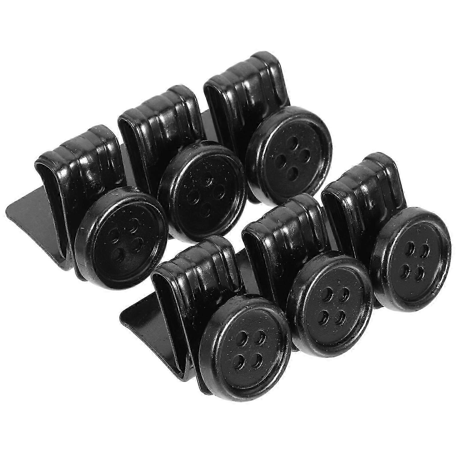 6pcs Suspender Buttons Metal Suspender Buttons for Men Pants Hat Button Suspenders for Men Pants Button Suspender Buttons Replacement 25-26