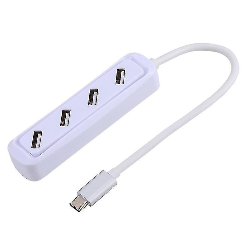 Computer Accessory Sets 4xusb 2.0 Ports To Usb-c Type-c Hub Adapter Total Length: About 30cm