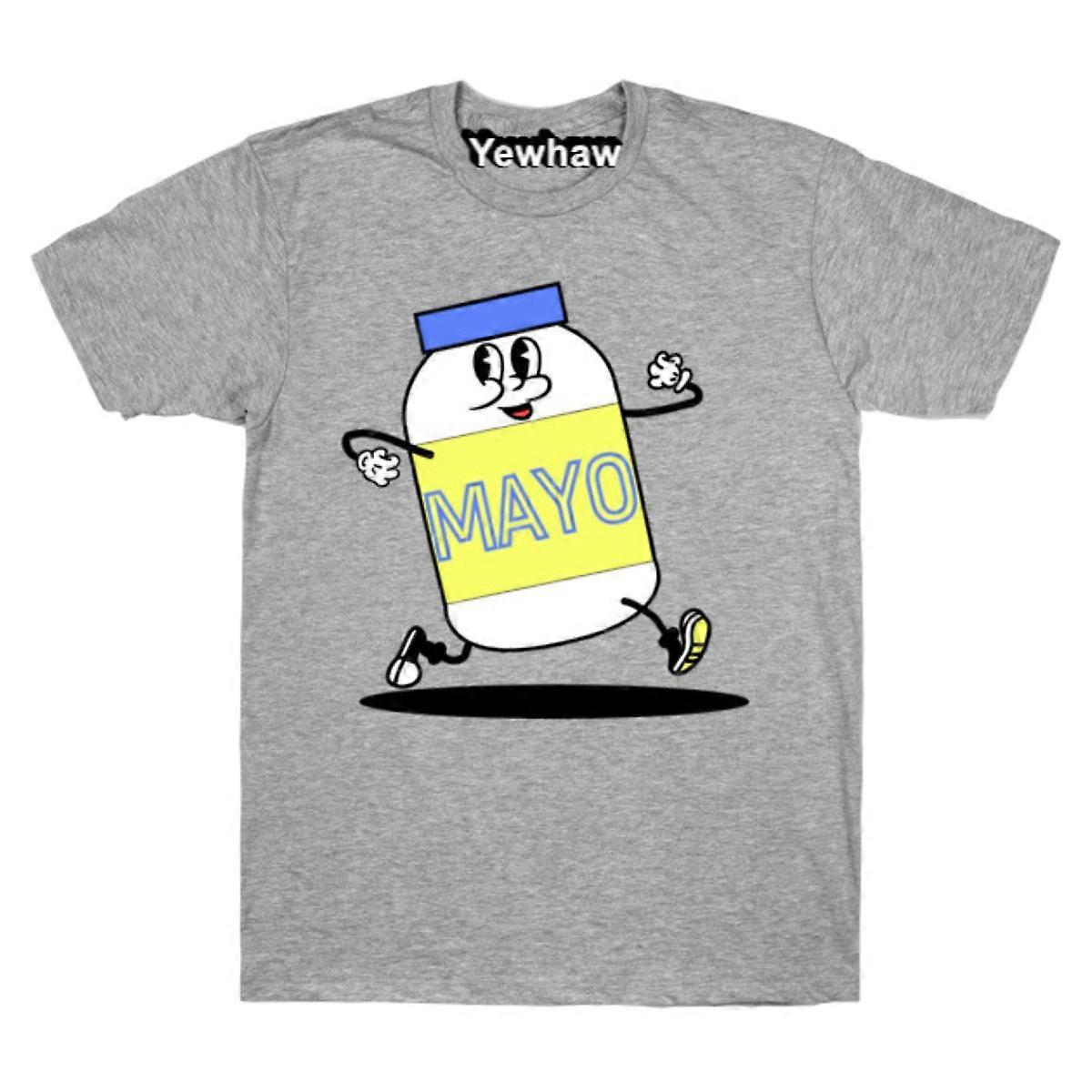 Mayo Cartoon T-shirt Retro Tee